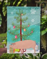 American Landrace Pig Christmas Flag Garden Size BB9299GF