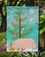 Welsh Pig Christmas Flag Garden Size BB9304GF