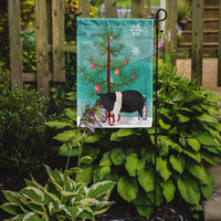 Hampshire Pig Christmas Flag Garden Size BB9306GF