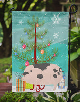 Gloucester Old Spot Pig Christmas Flag Garden Size BB9307GF