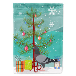 Racing Pigeon Christmas Flag Canvas House Size BB9318CHF