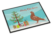 African Owl Pigeon Christmas Indoor or Outdoor Mat 18x27 BB9320MAT