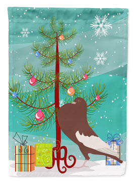 English Pouter Pigeon Christmas Flag Garden Size BB9321GF