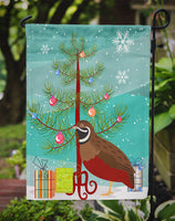 Chinese Painted or King Quail Christmas Flag Garden Size BB9323GF