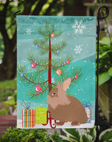 Lionhead Rabbit Christmas Flag Garden Size BB9327GF