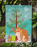 English Lop Rabbit Christmas Flag Garden Size BB9329GF