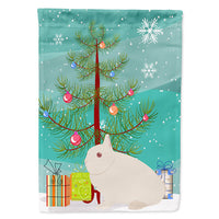 Hermelin Rabbit Christmas Flag Canvas House Size BB9331CHF