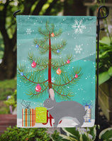 Giant Chinchilla Rabbit Christmas Flag Garden Size BB9333GF