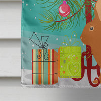 Rex Rabbit Christmas Flag Canvas House Size BB9336CHF