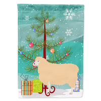 English Leicester Longwool Sheep Christmas Flag Canvas House Size BB9341CHF