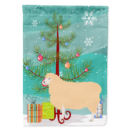 English Leicester Longwool Sheep Christmas Flag Canvas House Size BB9341CHF