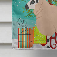 Kerry Hill Sheep Christmas Flag Canvas House Size BB9346CHF