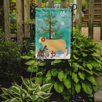 Horned Dorset Sheep Christmas Flag Garden Size BB9347GF