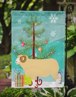 Horned Dorset Sheep Christmas Flag Garden Size BB9347GF