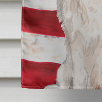 Blenheim Cavalier Spaniel Patriotic Flag Canvas House Size BB9358CHF