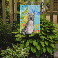 Staffordshire Bull Terrier Christmas Flag Garden Size BB9395GF