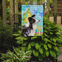 Border Collie Christmas Flag Garden Size BB9408GF