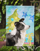 Border Collie Christmas Flag Garden Size BB9408GF