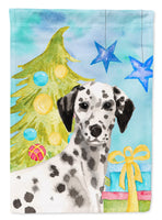 Dalmatian Christmas Flag Garden Size BB9415GF