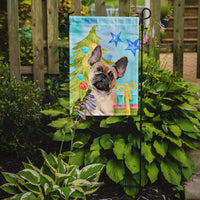 Fawn French Bulldog Christmas Flag Garden Size BB9417GF