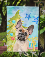 Fawn French Bulldog Christmas Flag Garden Size BB9417GF