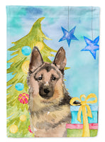 German Shepherd Christmas Flag Garden Size BB9418GF