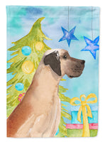 Fawn Natural Great Dane Christmas Flag Garden Size BB9419GF