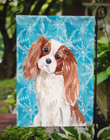 Blenheim Cavalier Spaniel Winter Flag Garden Size BB9428GF