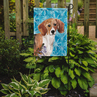 Beagle Winter Flag Garden Size BB9439GF