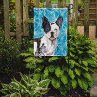 Black White French Bulldog Winter Flag Garden Size BB9442GF