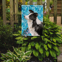 Border Collie Winter Flag Garden Size BB9443GF