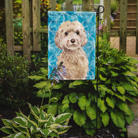 Champagne Cockapoo Winter Flag Garden Size BB9445GF