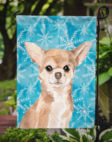 Chihuahua Winter Flag Garden Size BB9446GF