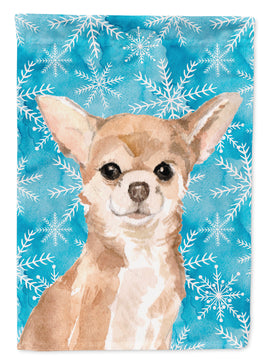 Chihuahua Winter Flag Garden Size BB9446GF