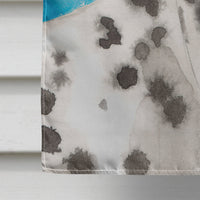 Dalmatian Winter Flag Canvas House Size BB9450CHF