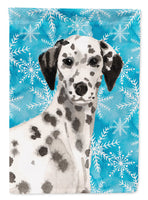 Dalmatian Winter Flag Garden Size BB9450GF