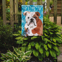 English Bulldog Winter Flag Garden Size BB9451GF