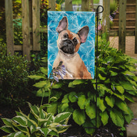 Fawn French Bulldog Winter Flag Garden Size BB9452GF