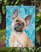 Fawn French Bulldog Winter Flag Garden Size BB9452GF