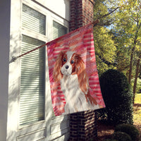 Blenheim Cavalier Spaniel Love Flag Canvas House Size BB9463CHF