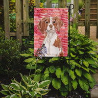 Brittany Spaniel Love Flag Garden Size BB9469GF