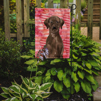 Chocolate Labrador Love Flag Garden Size BB9470GF