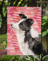 Border Collie Love Flag Garden Size BB9478GF