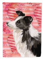 Border Collie Love Flag Garden Size BB9478GF