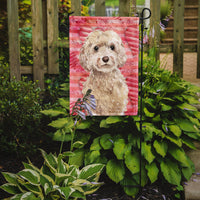 Champagne Cockapoo Love Flag Garden Size BB9480GF