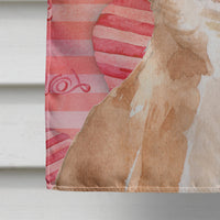 Chihuahua Love Flag Canvas House Size BB9481CHF