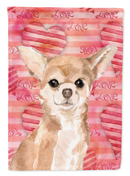 Chihuahua Love Flag Garden Size BB9481GF