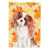 Blenheim Cavalier Spaniel Fall Flag Canvas House Size BB9498CHF