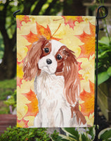 Blenheim Cavalier Spaniel Fall Flag Garden Size BB9498GF