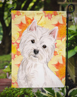 Westie Fall Flag Garden Size BB9499GF